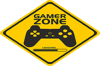 A sign stating Gamer Zone